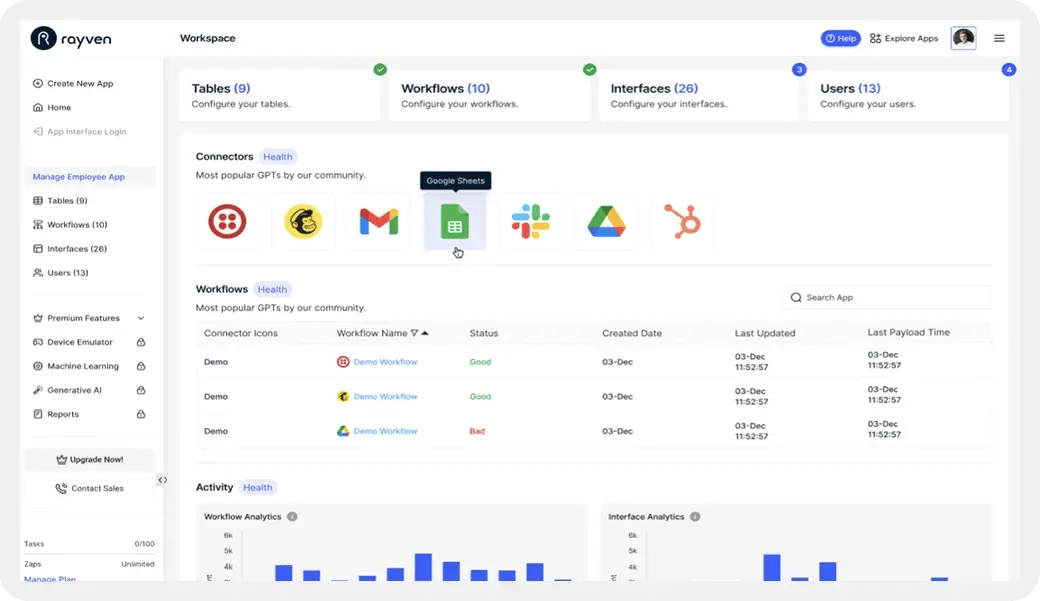 iPaaS-Interface WebP