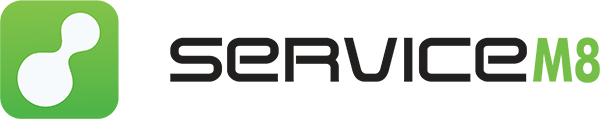 ServiceM8 logo - field service integration with Rayven