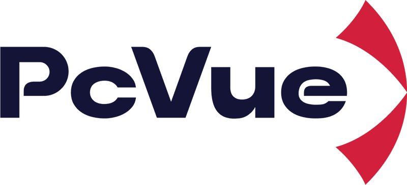 PcVue logo - SCADA integration with Rayven