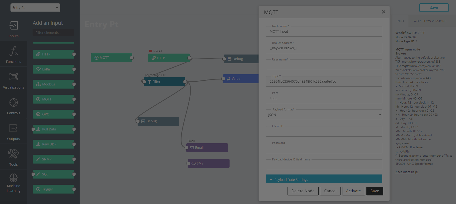 MQTTinput
